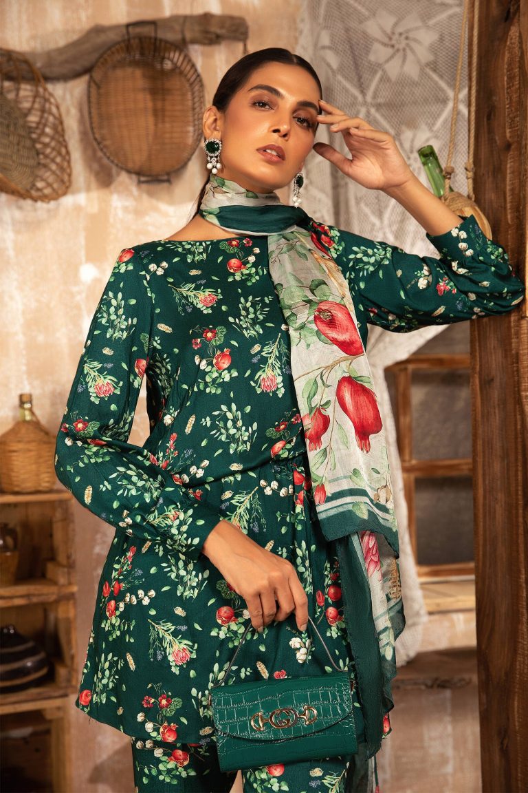 M Prints Latest Maria B Winter Printed Dresses Collection 2021-2022