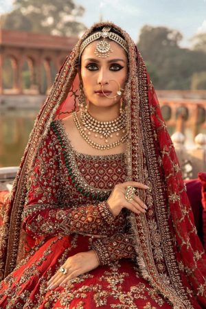 Pakistani Designer Bridal Dresses Maria B Brides 2024 Collection