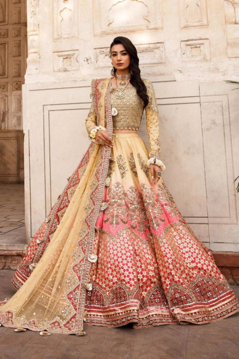 Pakistani Designer Bridal Dresses Maria B Brides 2024 Collection