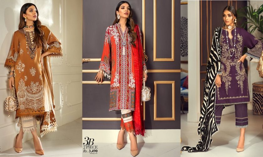 Sana Safinaz Winter Dresses Muzlin Collection 2020-21 with Prices