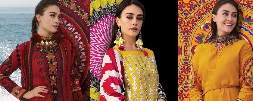 Khaadi X Esra My Symphony Winter Dresses Collection