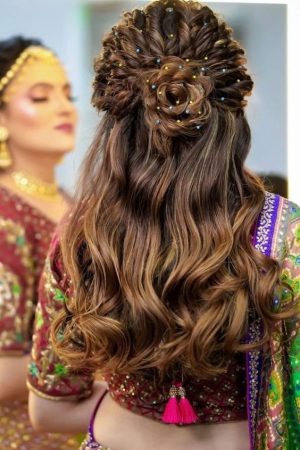 Latest Indian Bridal Wedding Hairstyles Trends 2024-2025