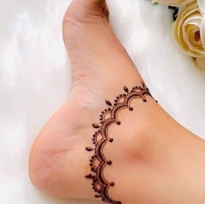 Henna Anklets for Feet