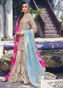 Latest Formal Wedding Bridal Sharara Designs