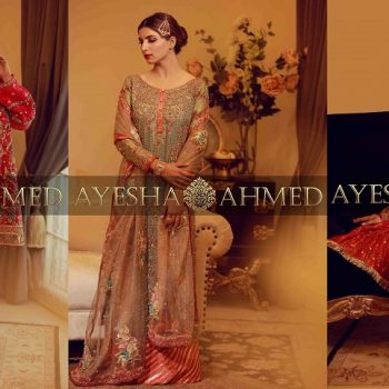 Ayesha Ahmed Formals Party Wear Dresses Designs