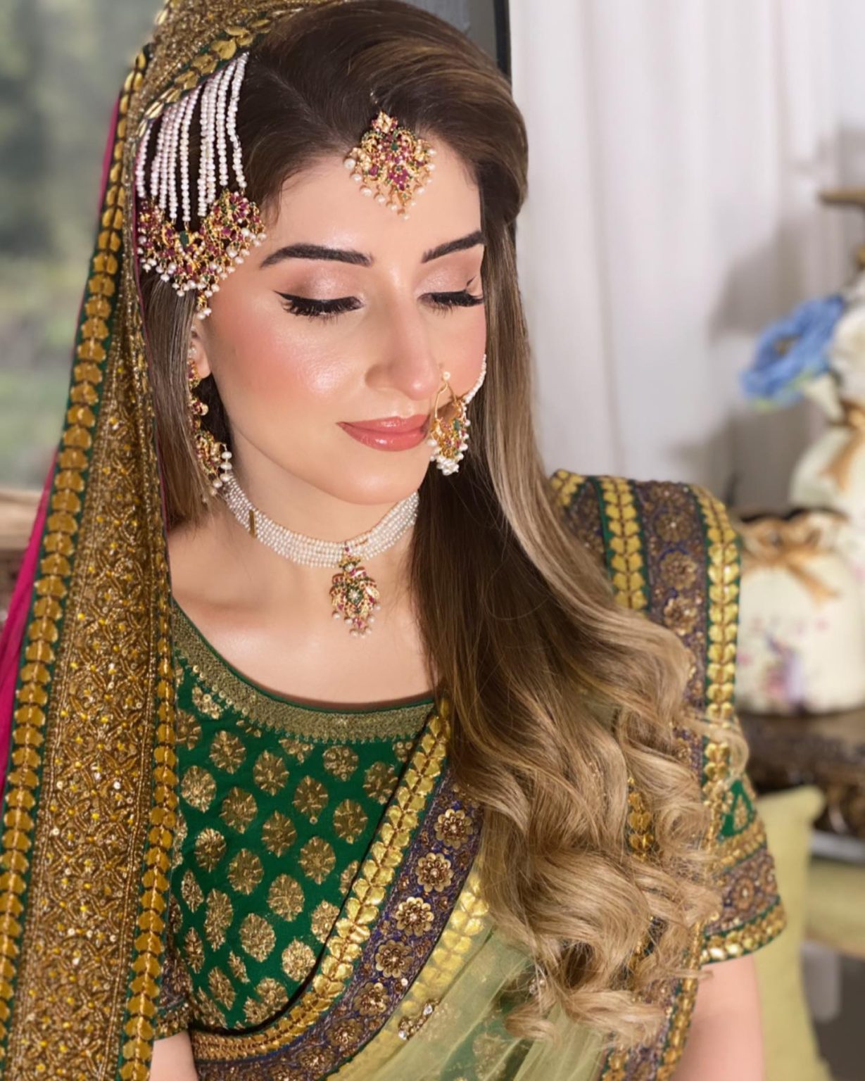 Latest Pakistani Bridal Hairstyles Wedding Trends 24