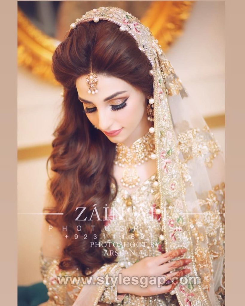 Latest Pakistani Bridal Hairstyles Wedding Trends 2024 - Top 100+