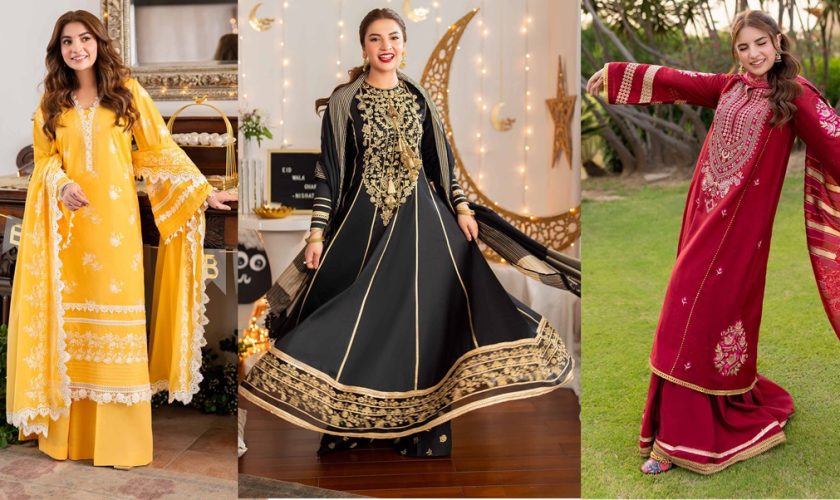 Prettiest Eid Dresses 2024 You Should Buy, Nishat Linen Collections