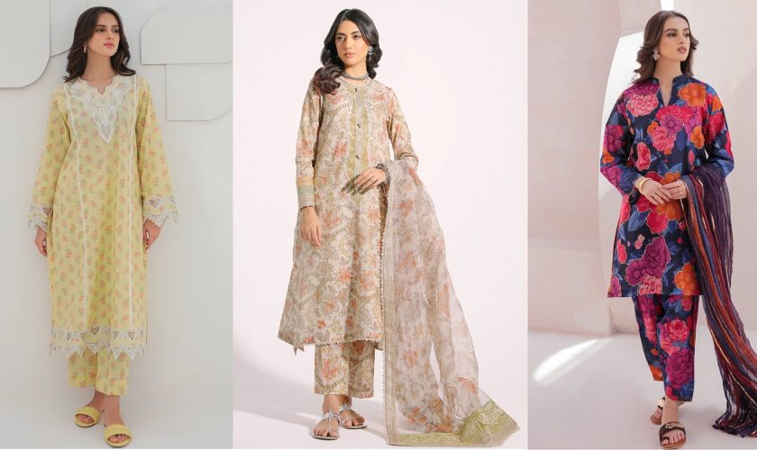 Top Pakistani Brands Latest Women Ready to Wear Pret Dresses